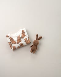 Image 6 of DOUDOU CROCHETÉ lapin noisette | Coton biologique