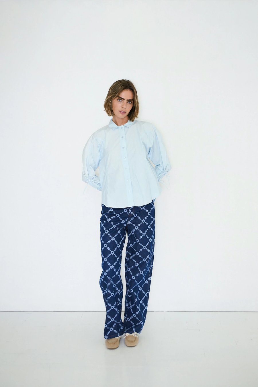 Image of 1-Camisa Lace Blouse