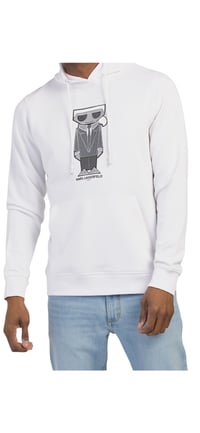 Image 1 of KARL LAGERFELD- HODDIE- WHITE