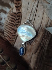 Image 3 of Moonstone & Kyanite Duo
