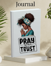 Image 1 of Pray. Wait. Trust. Jounal