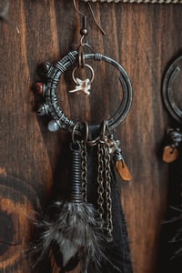 Image 2 of Snake vertebra earrings 