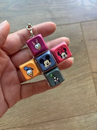 Image 1 of Mickey and Friends Fidget Keychain