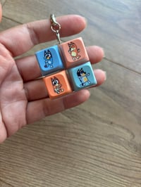 Image 1 of Heeler Fidget Keychain