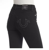 Image 1 of TRUE RELIGION- WOMEN’S SKINNY JEANS- RINSE BLACK