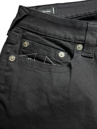 Image 3 of TRUE RELIGION- WOMEN’S SKINNY JEANS- RINSE BLACK