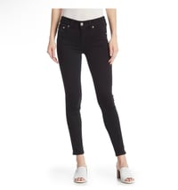 Image 2 of TRUE RELIGION- WOMEN’S SKINNY JEANS- RINSE BLACK