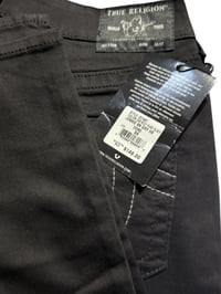Image 5 of TRUE RELIGION- WOMEN’S SKINNY JEANS- RINSE BLACK