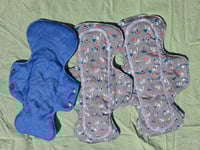 Image 3 of Organic Cotton Heavy Absorbency Pads with PU Backing