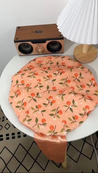 Image 4 of Orangie-Peach Soufflé Ribbon Tie