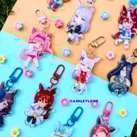 Image 1 of Umamusume 2.8" epoxy charms