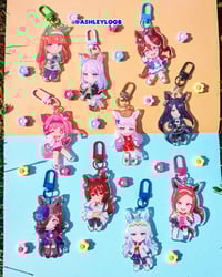 Image 2 of Umamusume 2.8" epoxy charms