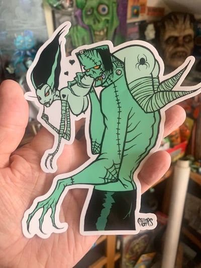 Image of   NEW!  Love my ghoul  - STICKER  
