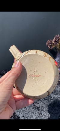 Image 5 of “Flawsome” Pink Swirl Mug 19 oz