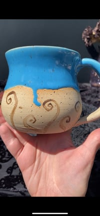 Image 2 of Blue Swirl Mug 15 oz
