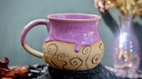 Image 1 of Purple Swirl Mug 18 oz
