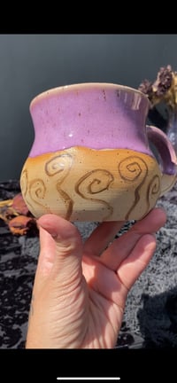 Image 3 of Purple Swirl Mug 18 oz