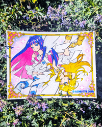 Image 2 of Panty and Stocking 4 color risograph print