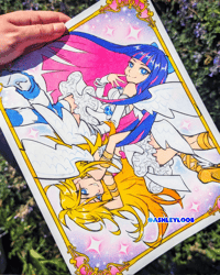 Image 1 of Panty and Stocking 4 color risograph print