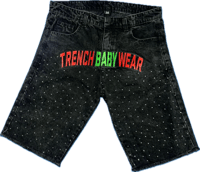 Image 2 of “TBW” MENS JEAN SHORTS SET