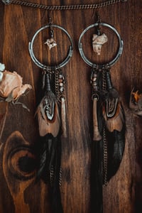 Image 2 of Bone assemblage earrings