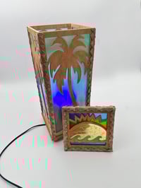 Image 4 of Palm Tree Table Lamp