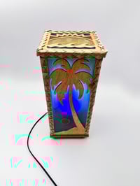 Image 1 of Palm Tree Table Lamp