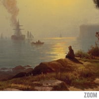 Image 2 of Early Dawn New York Harbor | Edward Moran - 1871 | Art Poster | Vintage Poster