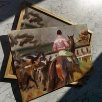 Image 1 of Equestrian Rider Painting | Sir Alfred James Munnings | Art Poster | Reproduction Print