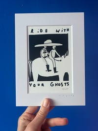 Ride With Your Ghost Mini Print