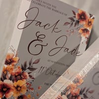 Invitations - Single Sided