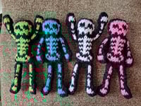 Image 1 of Mini Knitted Skeleton Plushie