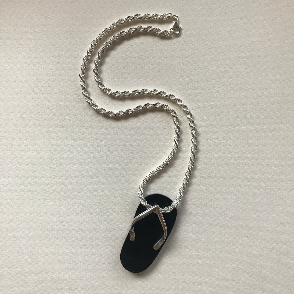 Image of Jade Slippah - Black Jade (XL)