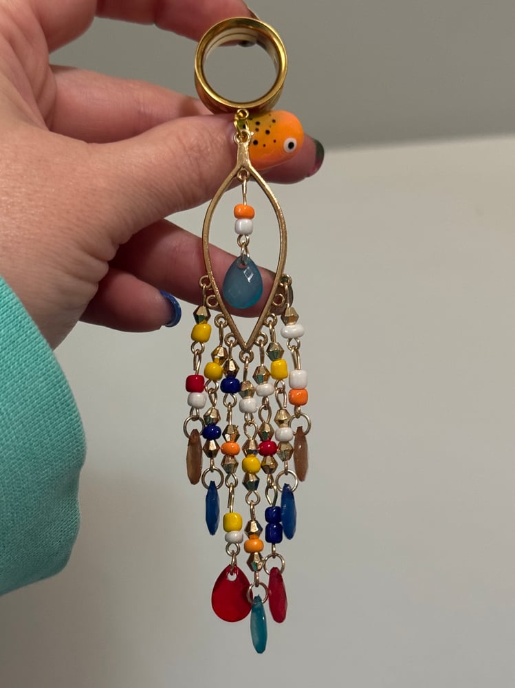 Image of Boho Chandelier Dangles (sizes 4g-2")
