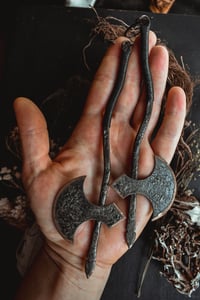 Image 2 of Axe earhangers 