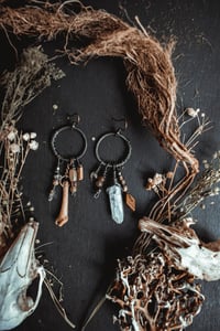 Image 2 of Mismatched bone earrings
