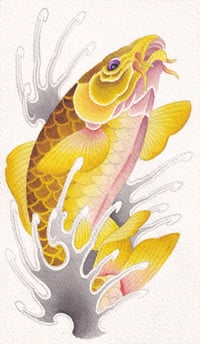 Golden Koi (Original)
