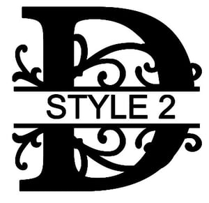 Image of  Letter D Monogram 