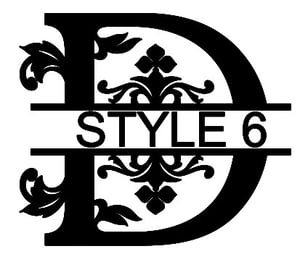 Image of  Letter D Monogram 