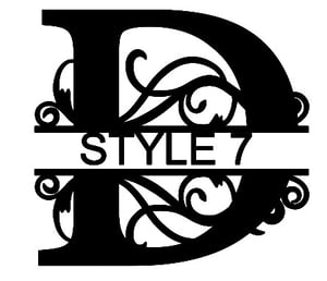 Image of  Letter D Monogram 