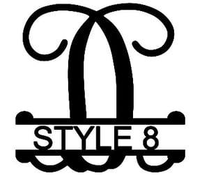 Image of  Letter D Monogram 