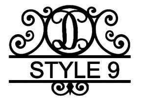 Image of Letter D Monogram