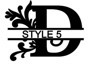 Image of Letter D Monogram