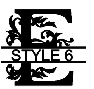 Image of Letter E Monogram