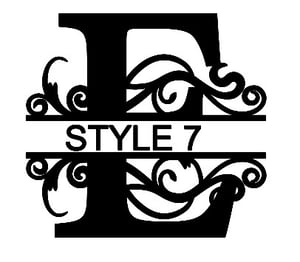 Image of Letter E Monogram