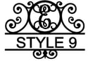 Letter E Monogram 