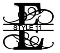 Letter E Monogram 
