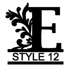 Image of Letter E Monogram