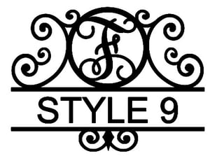 Image of Letter F Monogram
