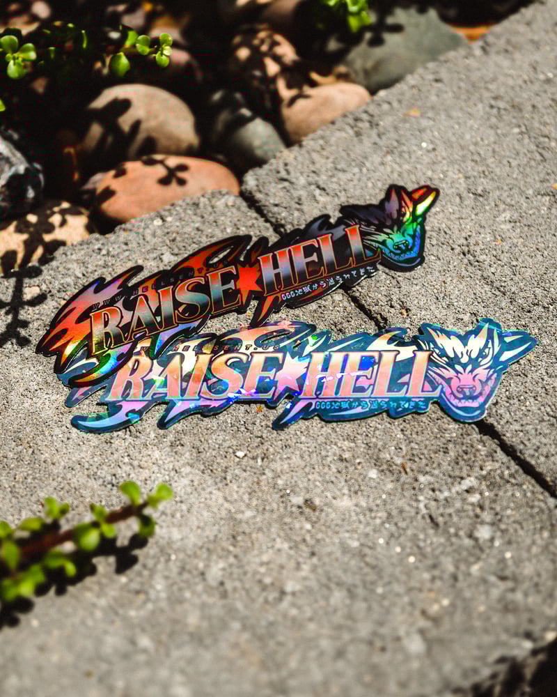 Image of Raise Hell Club Sticker